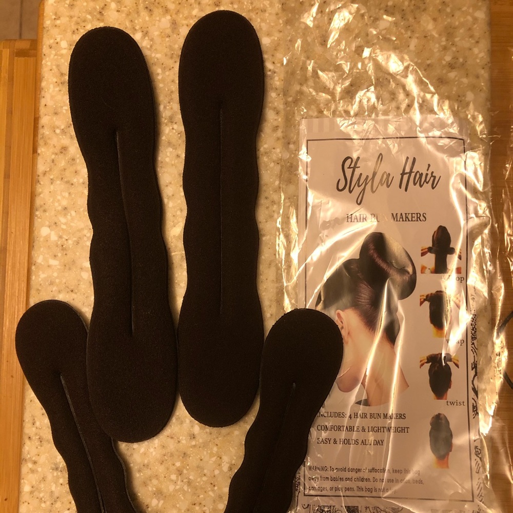 Hair bun maker - qty 4